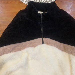 Oversized comfy Sherpa